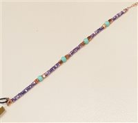 Bracciale Vidali Gioielli in Argento Ametista BRAR-40-34 - BRAR-40-34